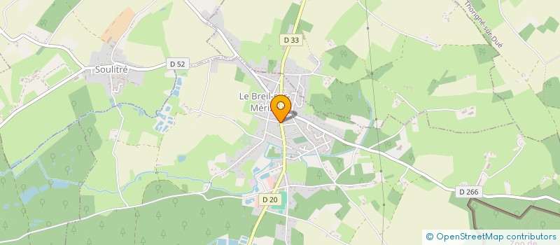 localisation de l'entreprise BNB  LE BREIL-SUR-MERIZE