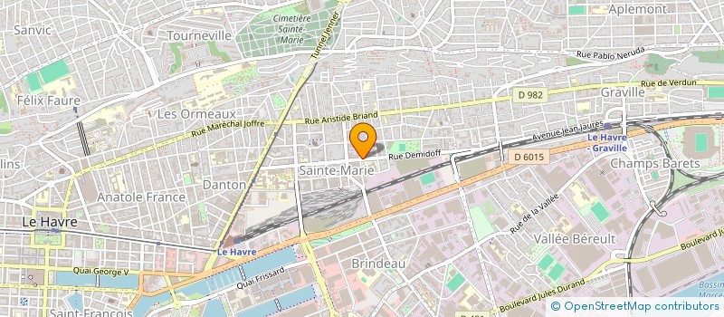 localisation de l'entreprise BNB CONCIERGERIE NORMANDIE à LE HAVRE