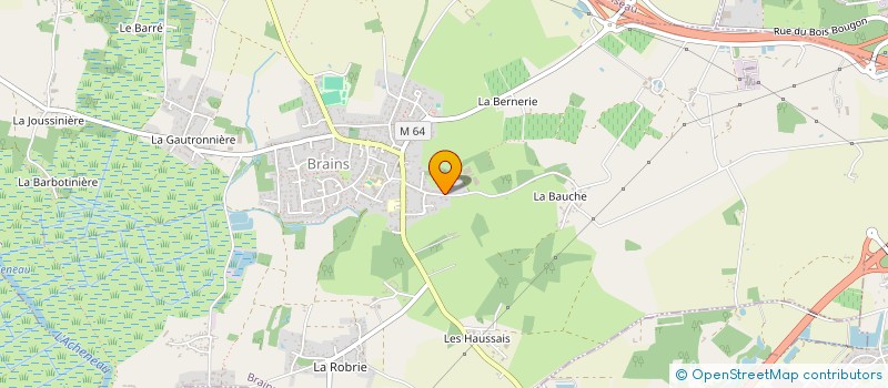 localisation de l'entreprise BNB ELECTRICITE  BRAINS