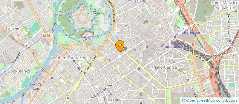 localisation de l'entreprise BNB INVEST à LILLE