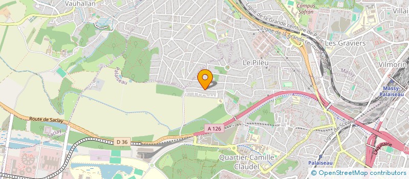 localisation de l'entreprise BNB LOC à PALAISEAU