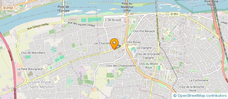 localisation de l'entreprise BNB NORD à ORLEANS