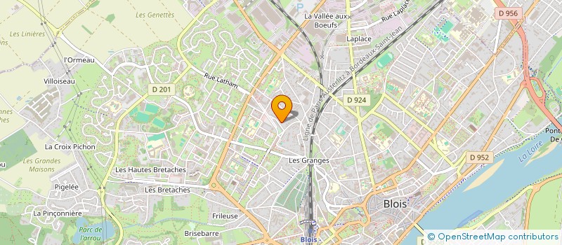 localisation de l'entreprise BNBA  BLOIS