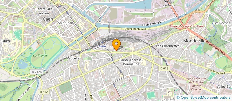 localisation de l'entreprise BNBOAT  CAEN