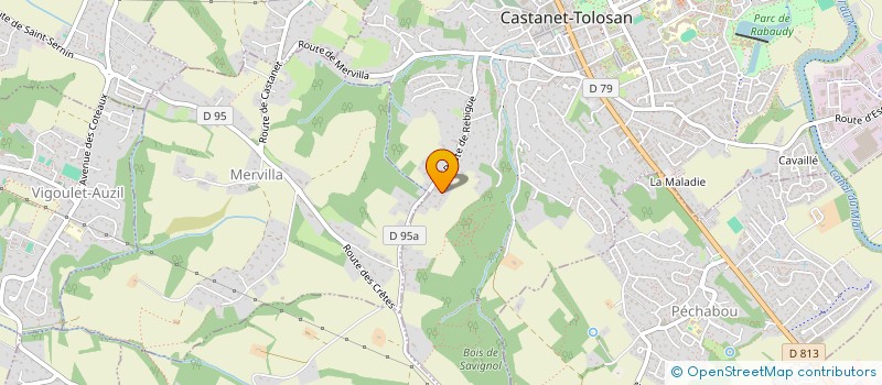 localisation de l'entreprise BNC à CASTANET-TOLOSAN