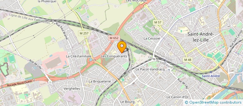 localisation de l'entreprise BNC CONSULTING à LAMBERSART