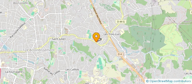 localisation de l'entreprise BNC IMMO  MARSEILLE