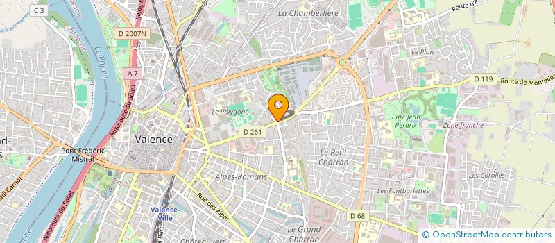 localisation de l'entreprise BND WATCHES à VALENCE