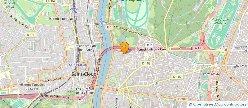 localisation de l'entreprise BNE AKIVA BOULOGNE à BOULOGNE-BILLANCOURT
