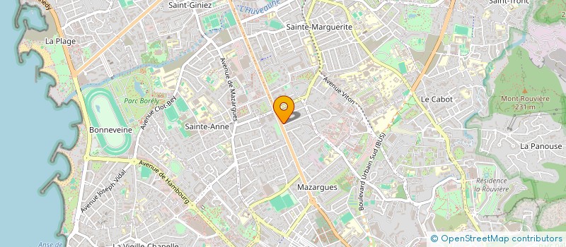 localisation de l'entreprise BNEI ELAZAR à MARSEILLE