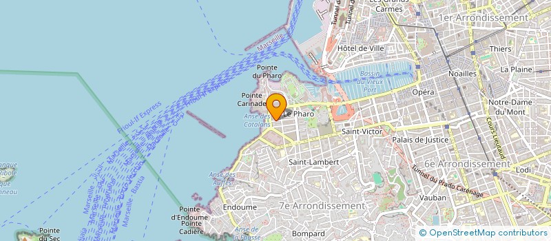 localisation de l'entreprise BNET à MARSEILLE