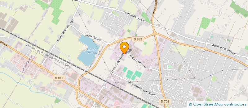 localisation de l'entreprise BNF ENDUIT  BEAUPUY