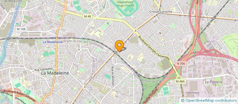 localisation de l'entreprise BNG 351 à MARCQ-EN-BARŒUL