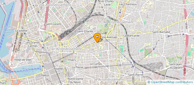 localisation de l'entreprise BNG à MARSEILLE