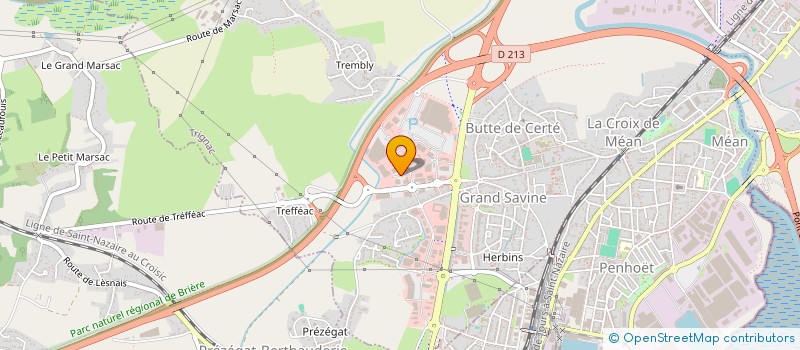 localisation de l'entreprise BNG à TRIGNAC