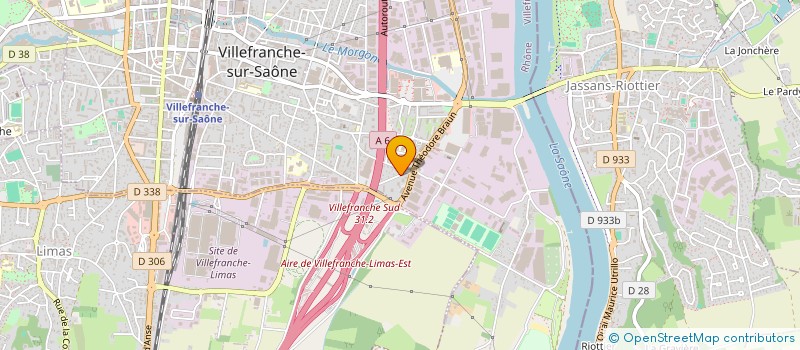 localisation de l'entreprise BNG à VILLEFRANCHE-SUR-SAONE