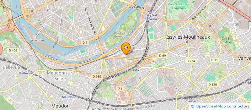 localisation de l'entreprise BNG CONNECTION à ISSY-LES-MOULINEAUX