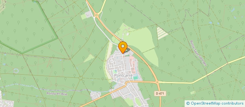localisation de l'entreprise BNG CONSTRUCTION BOIS  PONTCARRE