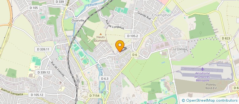 localisation de l'entreprise BNG CONSULT à CHAMPHOL