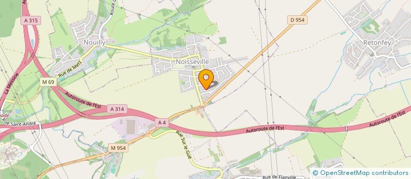 localisation de l'entreprise BNG FACADE  NOISSEVILLE