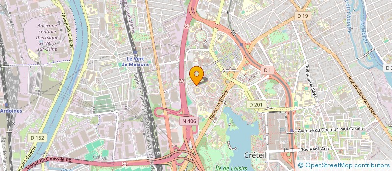 localisation de l'entreprise BNG MULTISERVICES à CRETEIL