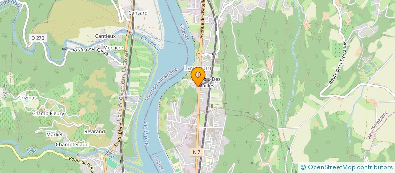 localisation de l'entreprise BNG RENOV à LAVEYRON