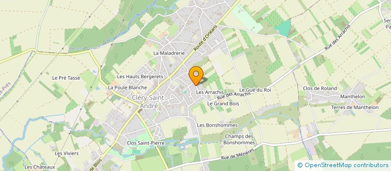 localisation de l'entreprise BNG RENOVATION  CLERY-SAINT-ANDRE