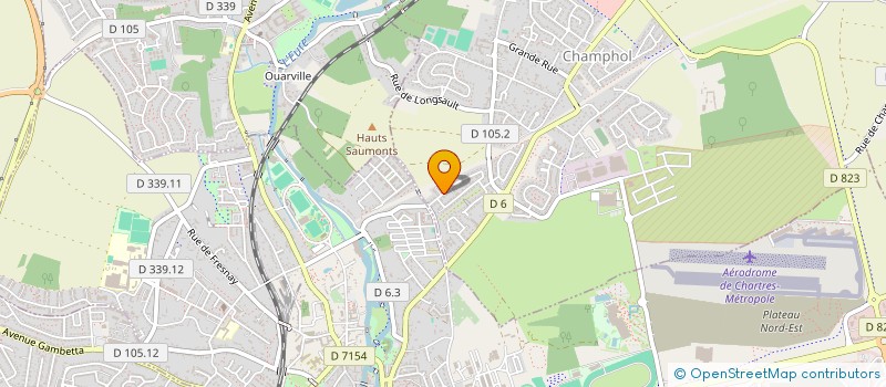 localisation de l'entreprise BNG TEAM à CHAMPHOL