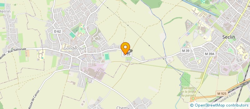 localisation de l'entreprise BNGSOFT  GONDECOURT