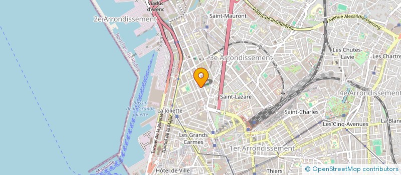 localisation de l'entreprise BNH à MARSEILLE