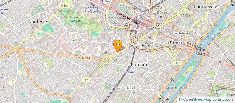 localisation de l'entreprise BNH CONCEPT à PUTEAUX