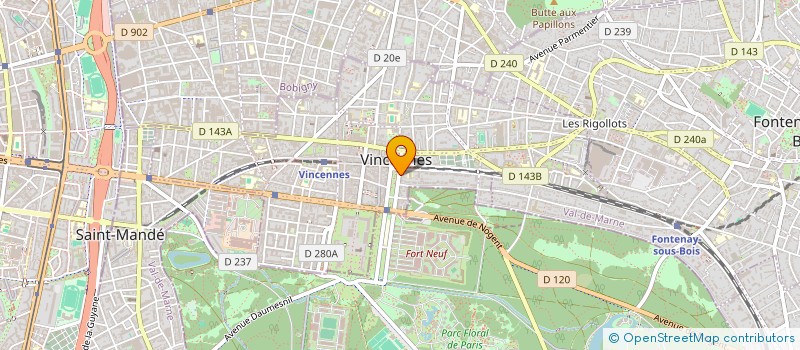 localisation de l'entreprise BNHM INVEST à NEUILLY-SUR-SEINE