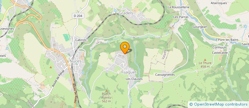 localisation de l'entreprise BNI  VALADY