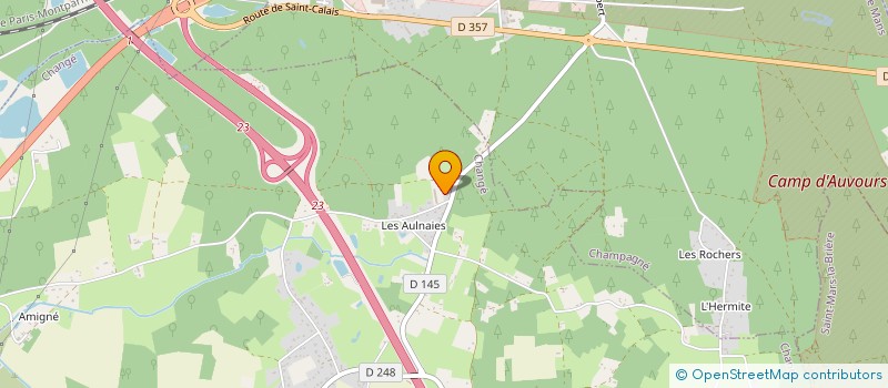 localisation de l'entreprise BNJ  CHANGE