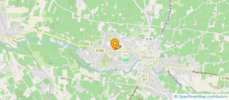 localisation de l'entreprise BNJCORP OPTICIEN à MAZAN