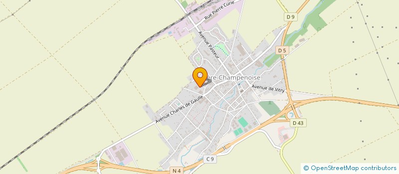 localisation de l'entreprise BNJL IMMOBILIER  FERE-CHAMPENOISE