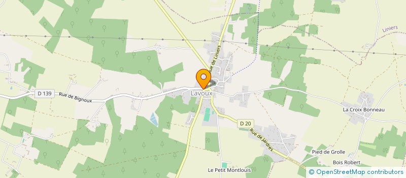 localisation de l'entreprise BNK  LAVOUX