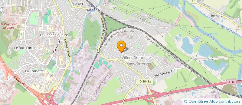 localisation de l'entreprise BNK GLOBAL GROUP  VILLERS-SEMEUSE