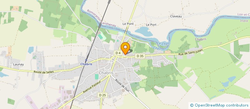 localisation de l'entreprise BNL à CHABRIS