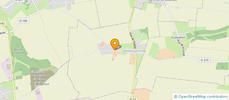 localisation de l'entreprise BNL MENUISERIE EBENISTERIE à VENESTANVILLE