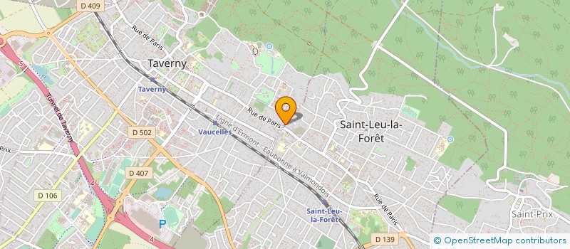 localisation de l'entreprise BNM  SAINT-LEU-LA-FORET