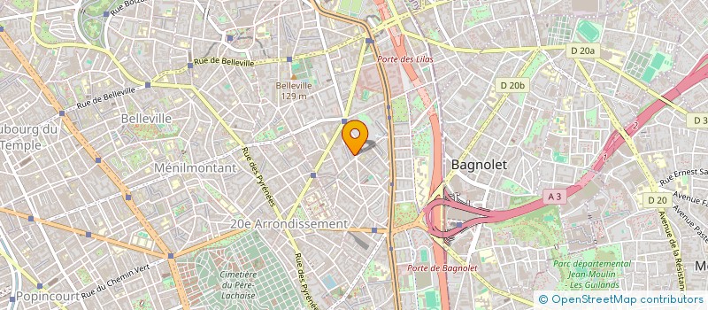 localisation de l'entreprise BNM  PARIS