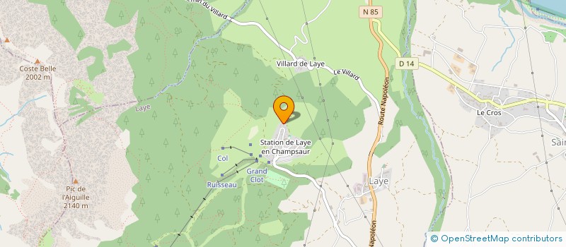 localisation de l'entreprise BNM LAYE  LAYE