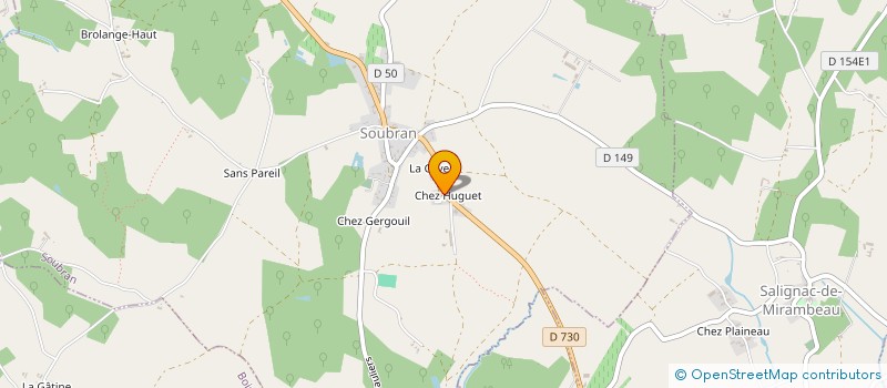 localisation de l'entreprise BNM RACING  SOUBRAN