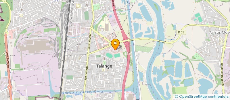 localisation de l'entreprise BNMA INVEST  TALANGE