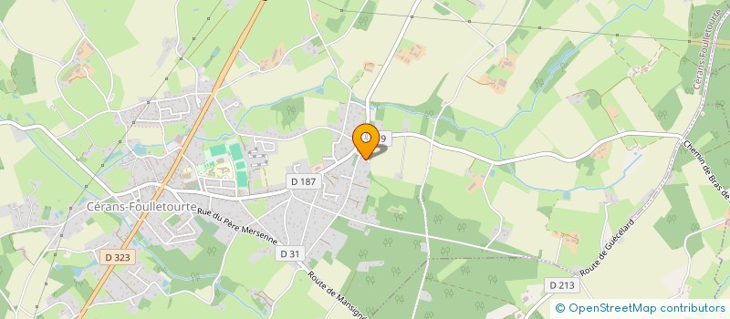 localisation de l'entreprise BNMJ  CLERMONT-CREANS