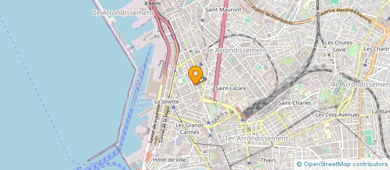 localisation de l'entreprise BNN à MARSEILLE