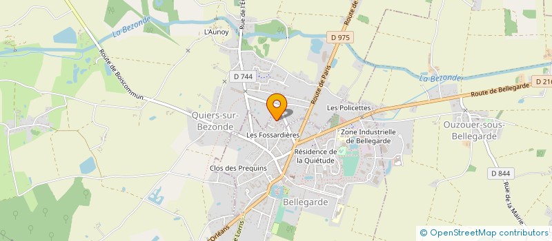 localisation de l'entreprise BNO à QUIERS-SUR-BEZONDE