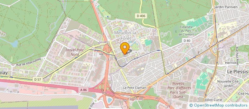 localisation de l'entreprise BNO SUPPLY FRANCE  MEUDON