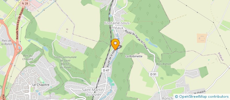 localisation de l'entreprise BNOME  SAINT-MARTIN-DU-VIVIER